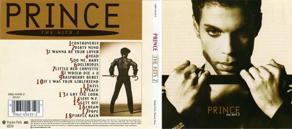 PRINCE The Hits (Disc 2)